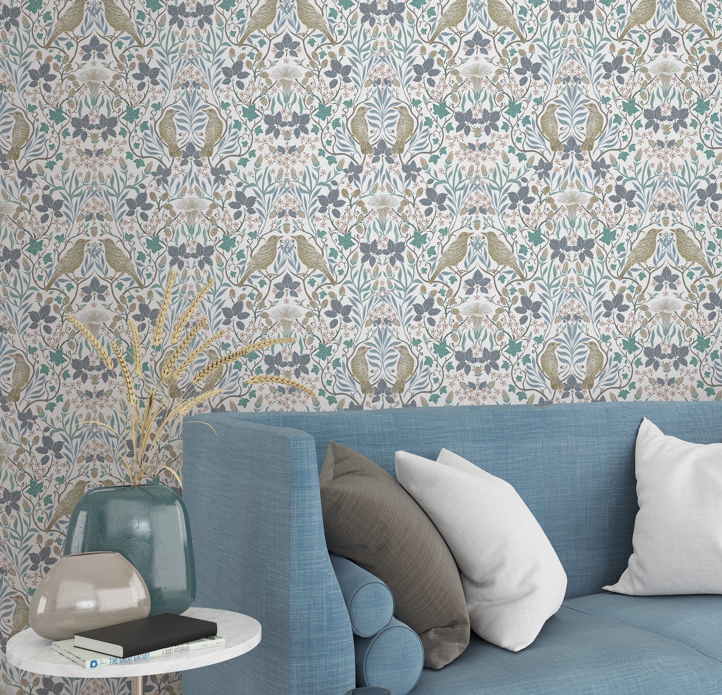 Galerie Heritage Summer Garden Wallpaper