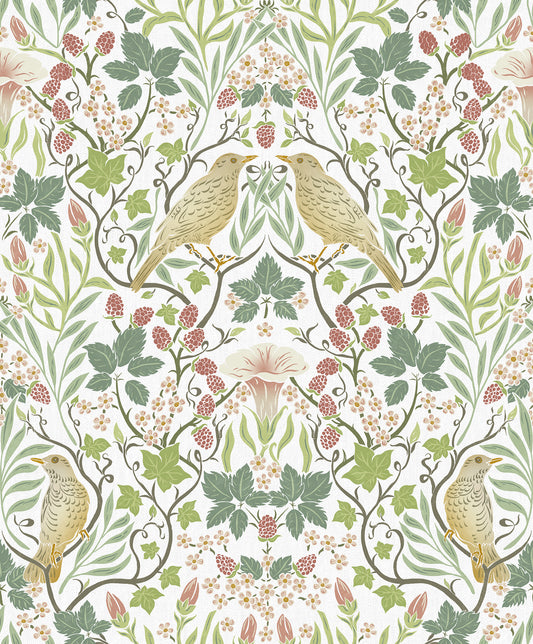 Galerie Heritage Summer Garden Wallpaper