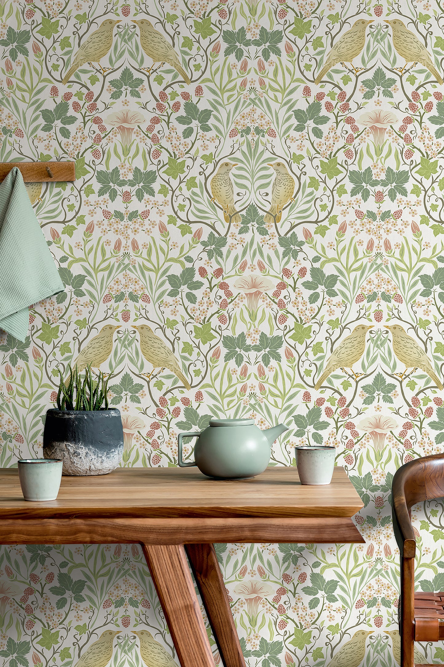 Galerie Heritage Summer Garden Wallpaper