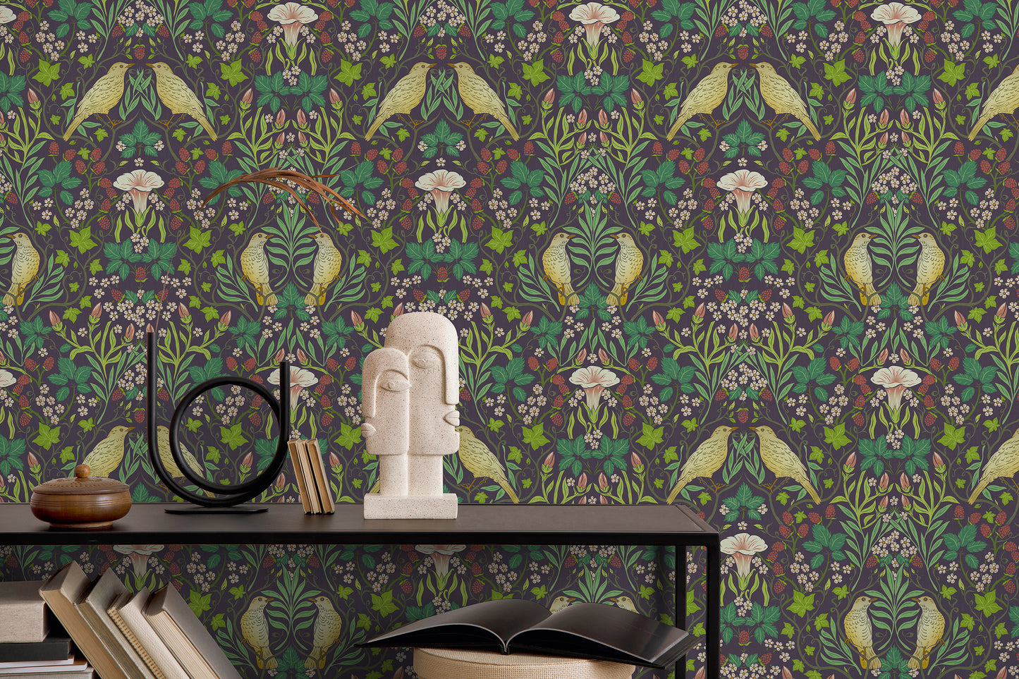 Galerie Heritage Summer Garden Wallpaper