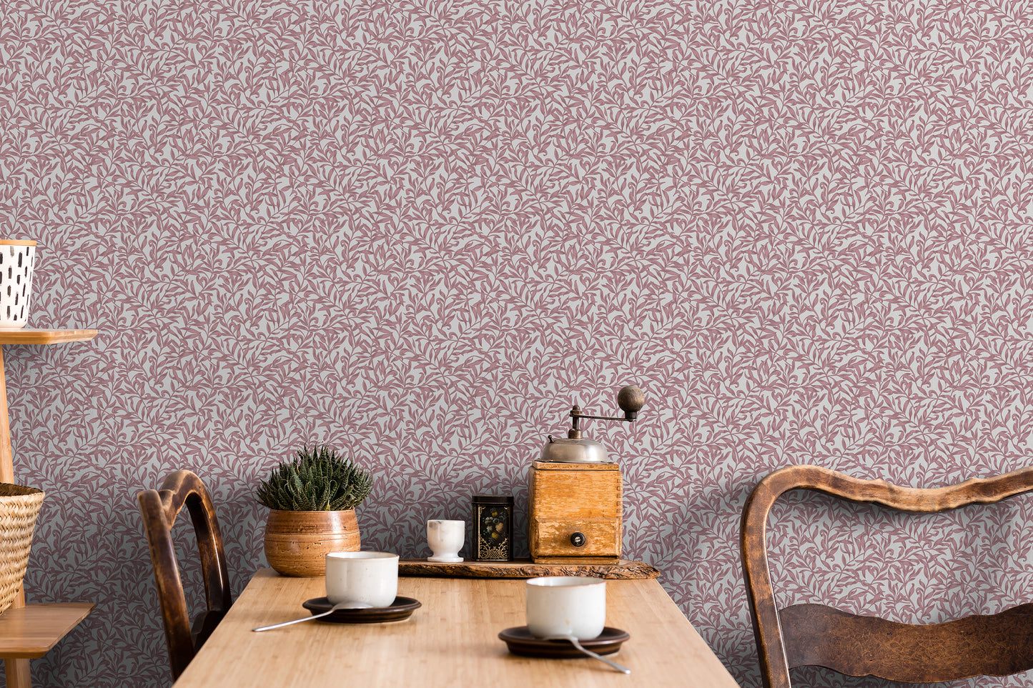 Galerie Heritage Vintage Leaf Wallpaper