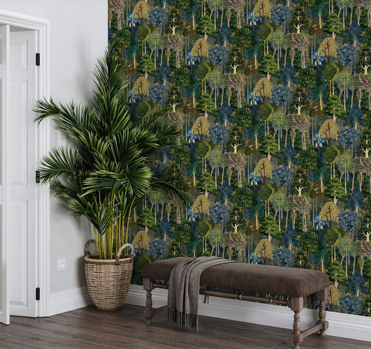 Galerie Heritage Woodland Wallpaper