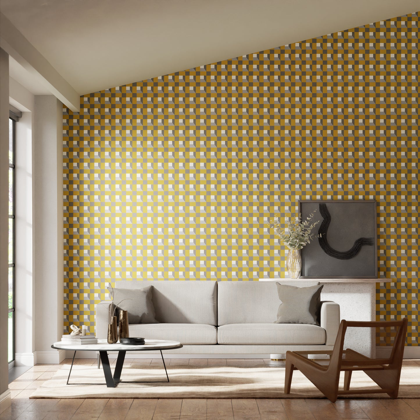 Harlequin Blocks Wallpaper