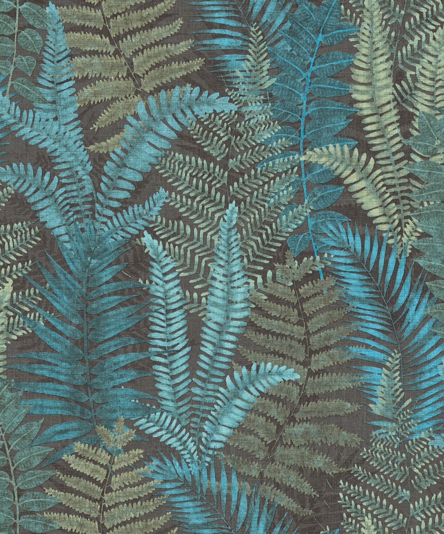 Flourish Fern Leaf Wallpaper