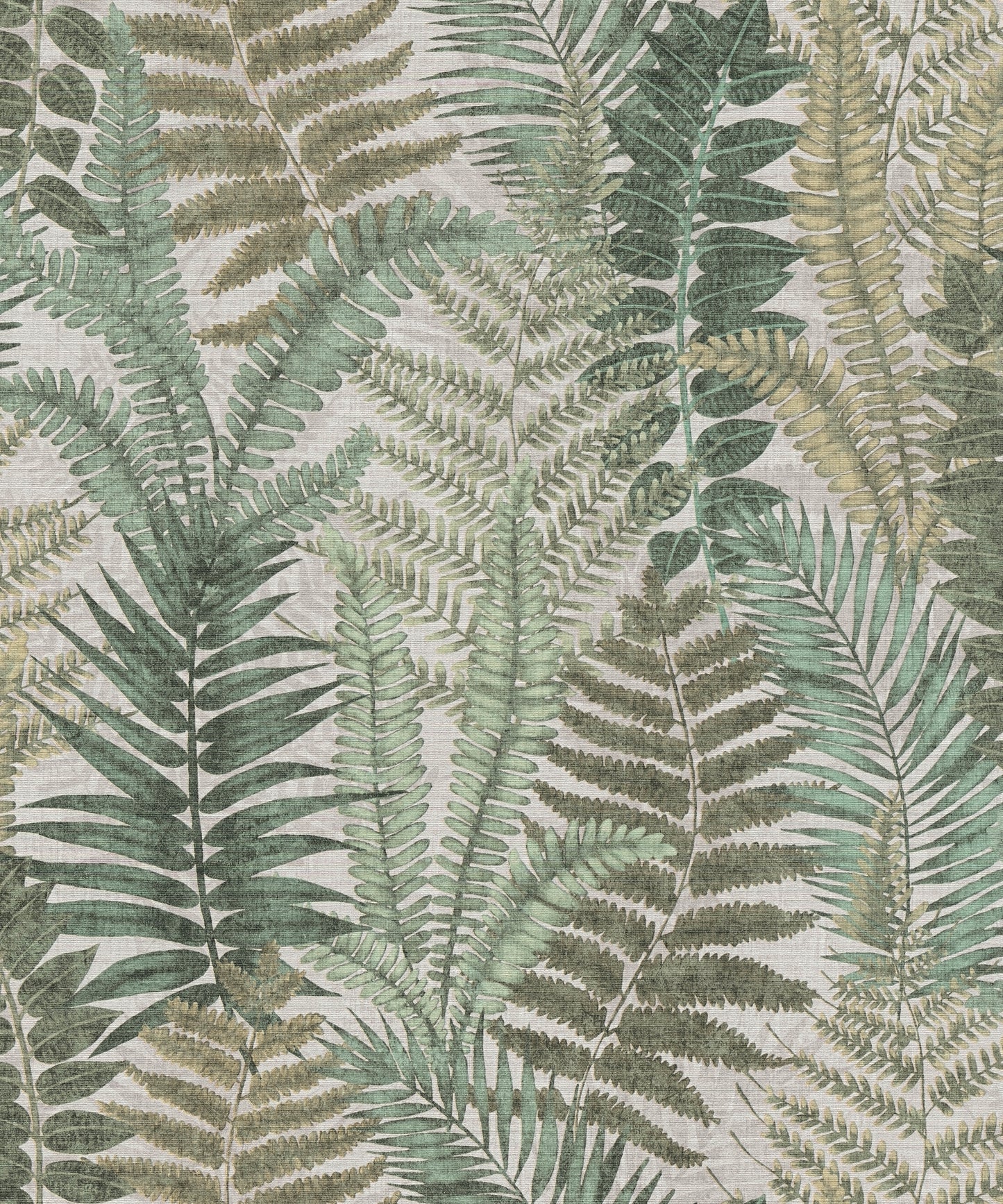 Flourish Fern Leaf Wallpaper