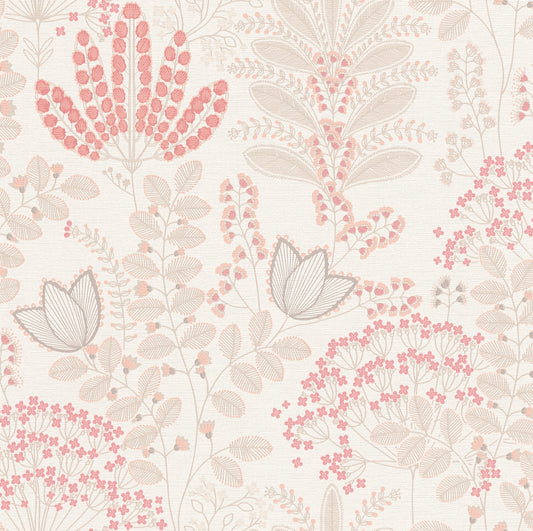 Flourish Dreaming Garden Wallpaper