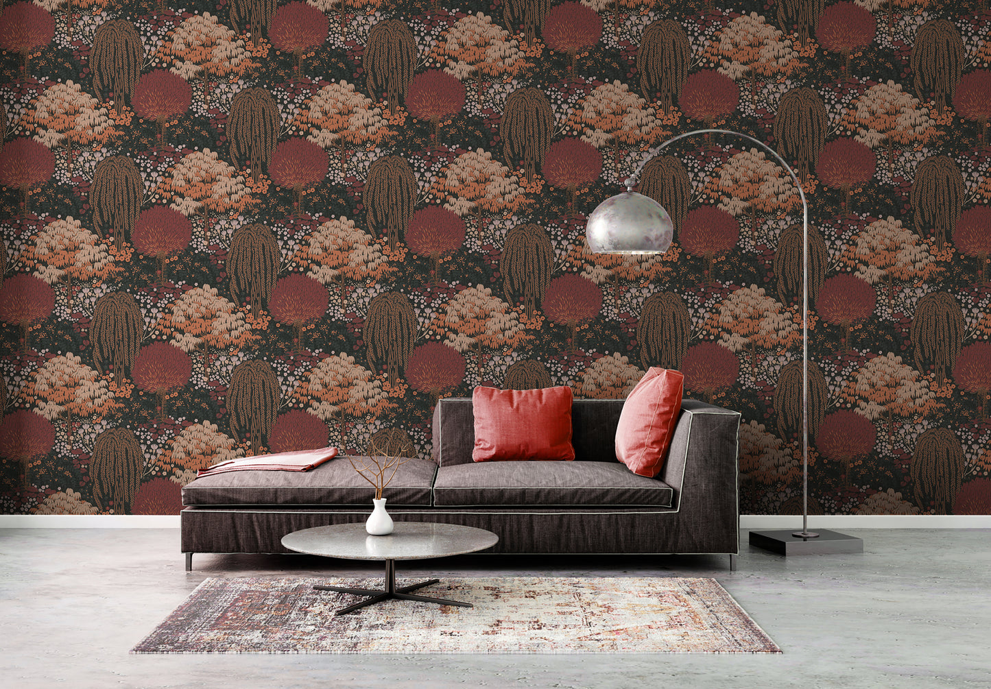 Flourish Fairytale Leaves Wallpaper