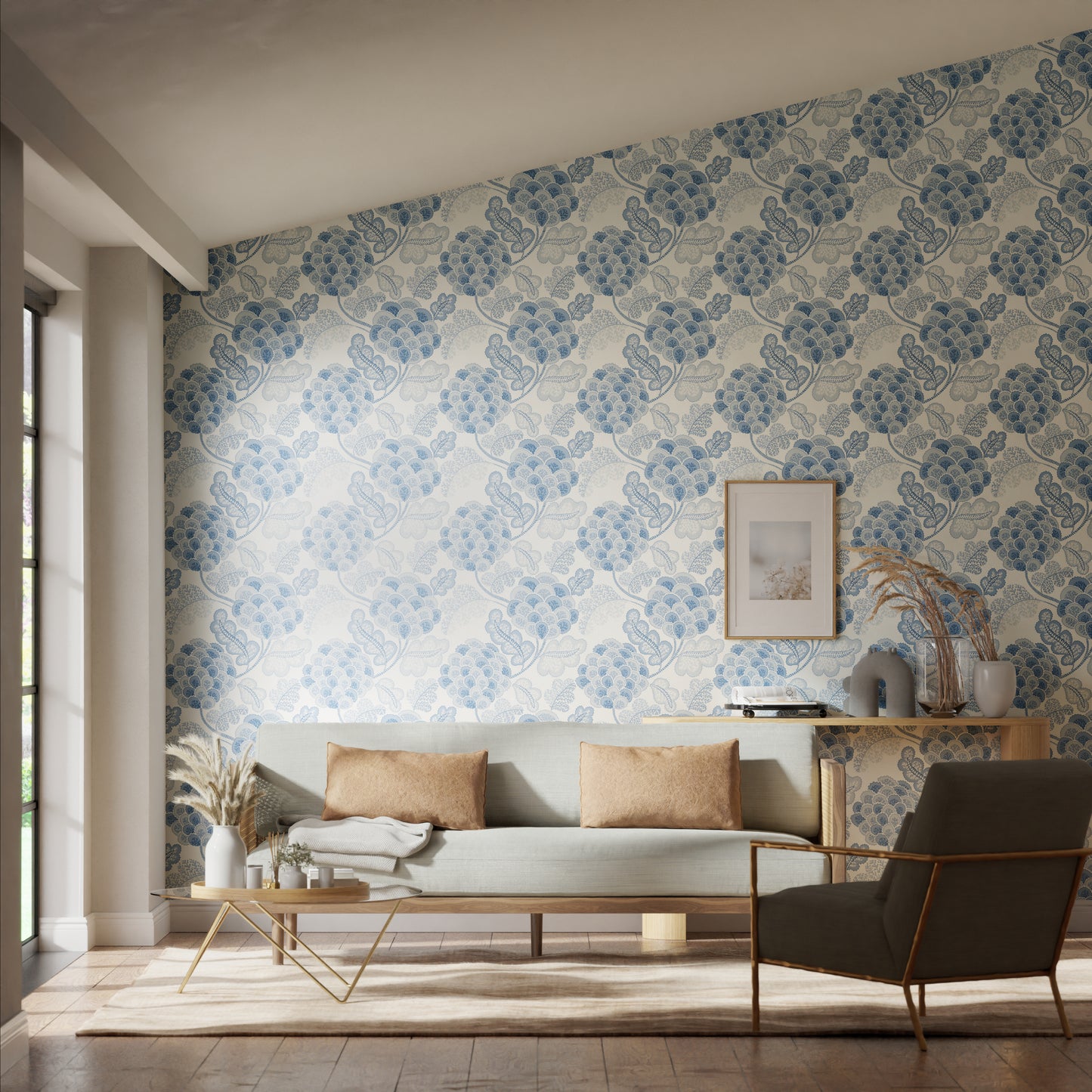 Harlequin Flourish Wallpaper