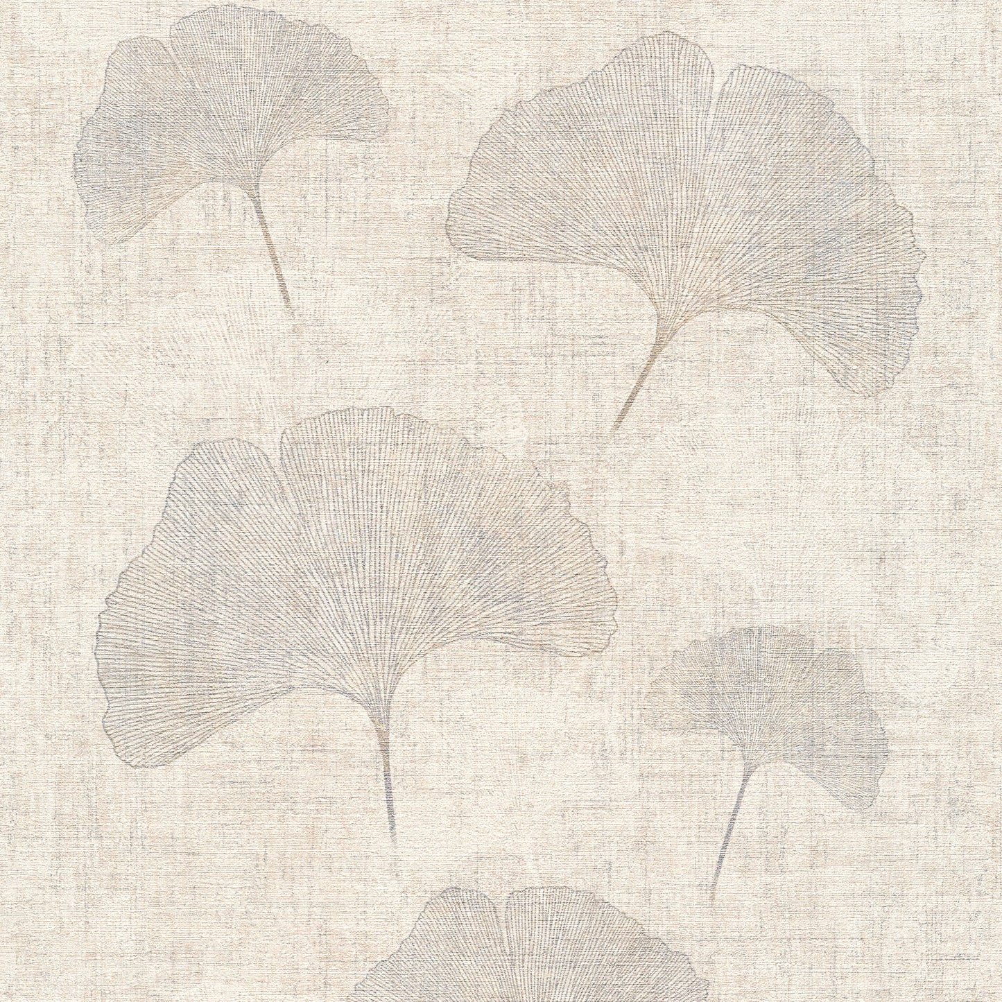 Galerie Havana Ginkgo Leaf Motif Wallpaper