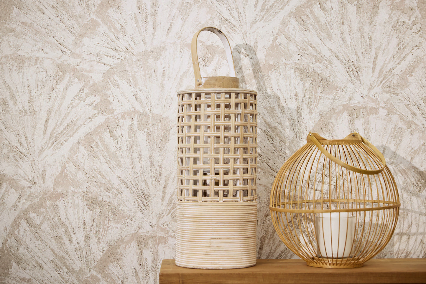 Horizon Fan Motif Wallpaper