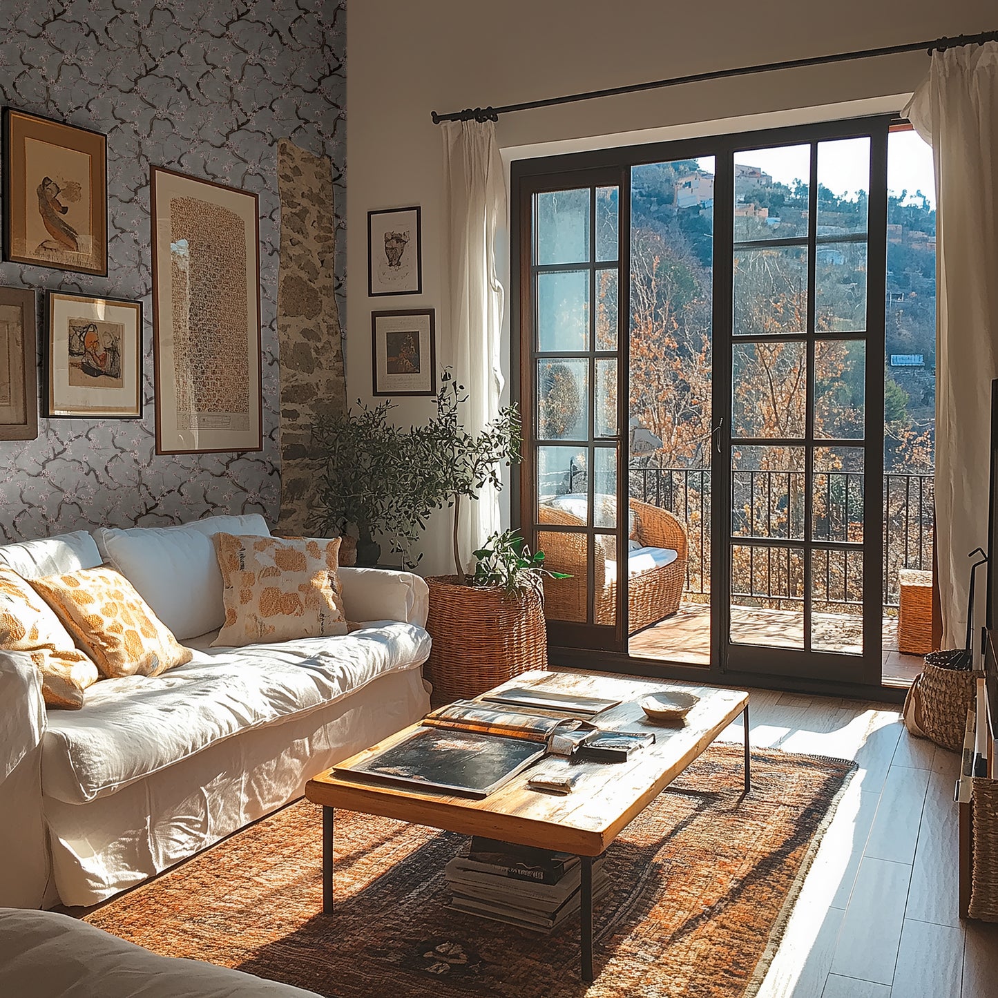 Horizon Cherry Blossom Wallpaper