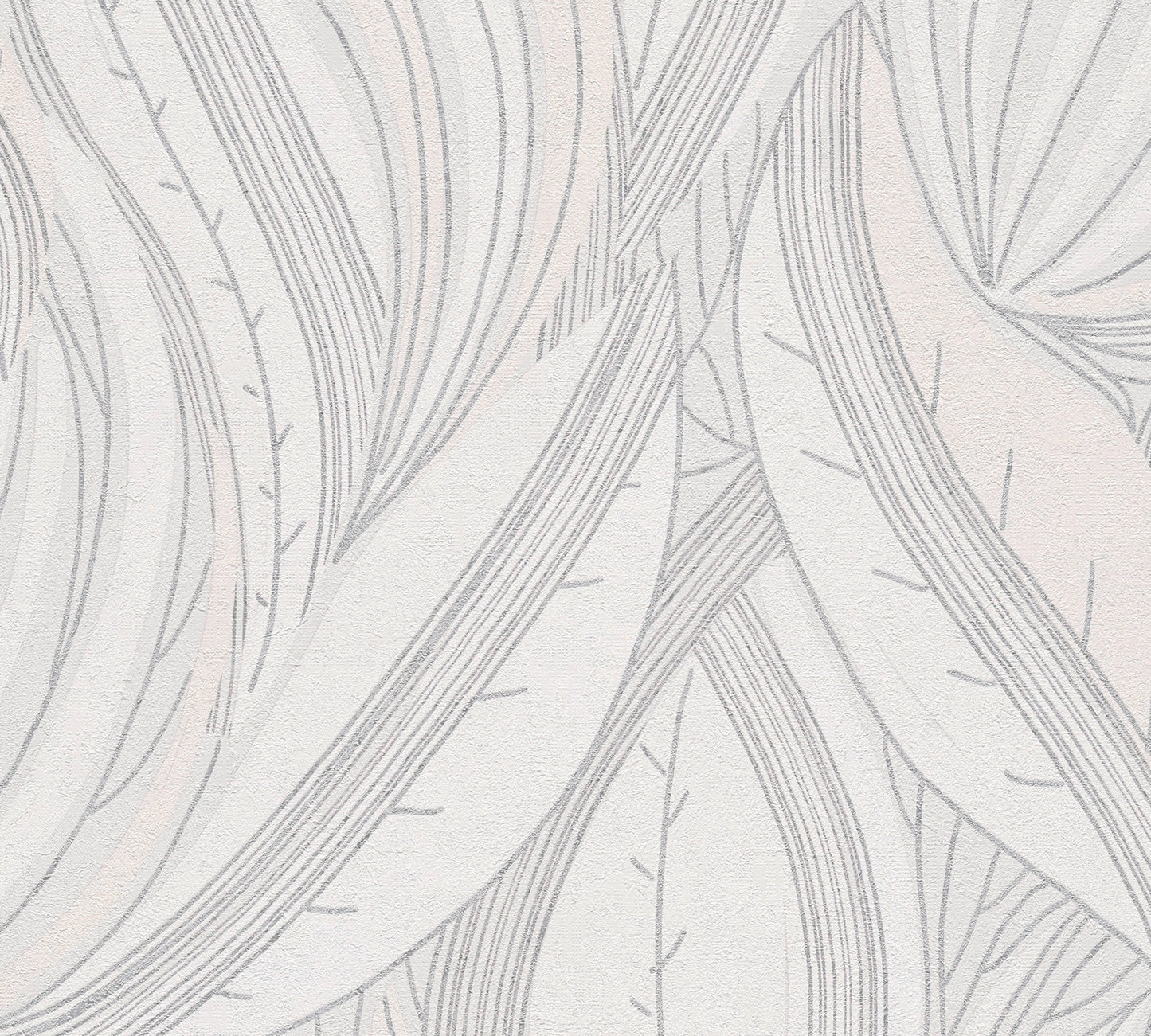 Horizon Flowing Leaf Wallpaper