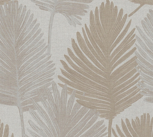 Horizon Palm Leaf Wallpaper