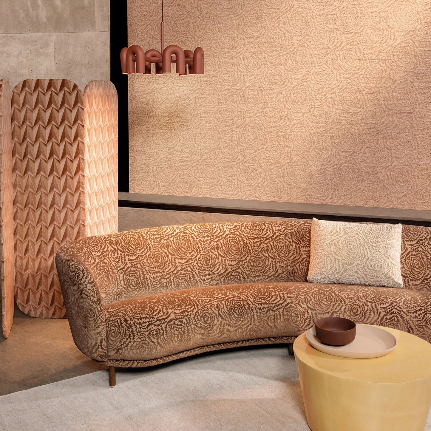 Kirkby Design Jagged Roses Wallcovering