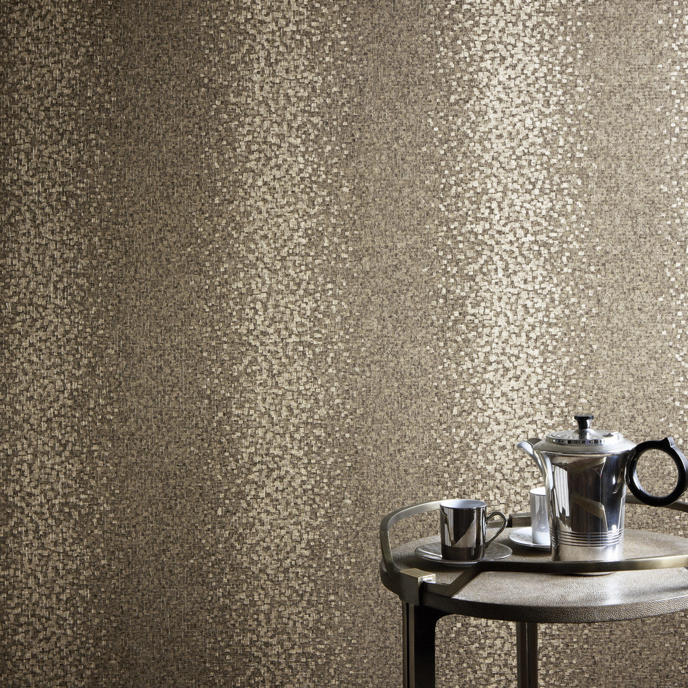 Zoffany Mosaic Dapple Taupe Wallcovering