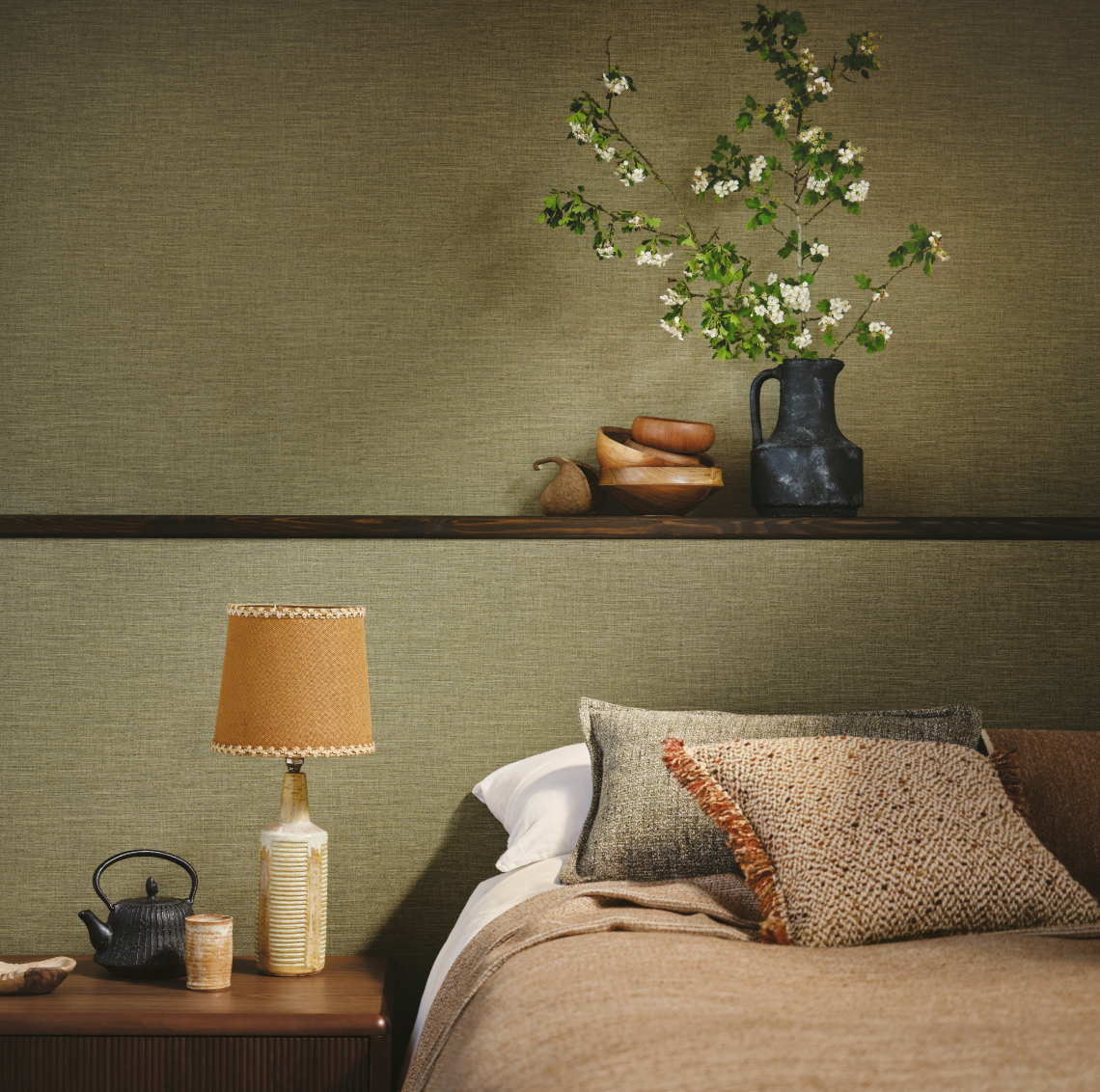 Nysa Linen Wallcovering