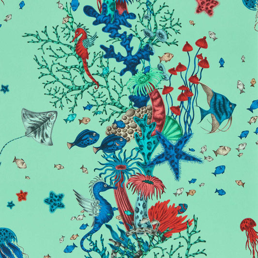 Clarke & Clarke X Emma Shipley - Sea Forest Wallpaper