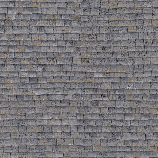 Black Edition Perla Wallcovering - Flint